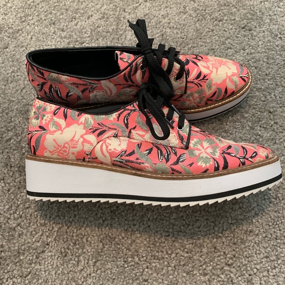 Shellys London Platform Oxfords - Picture 2 of 4